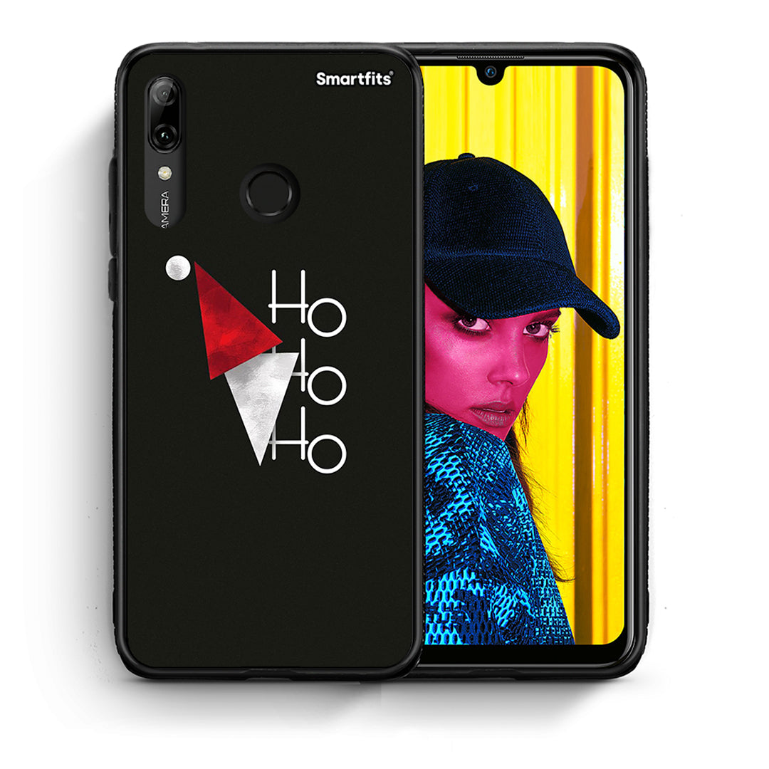 Θήκη Huawei P Smart 2019 Minimal Christmas από τη Smartfits με σχέδιο στο πίσω μέρος και μαύρο περίβλημα | Huawei P Smart 2019 Minimal Christmas case with colorful back and black bezels