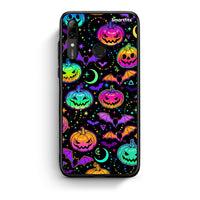 Thumbnail for Huawei P Smart 2019 Neon Halloween θήκη από τη Smartfits με σχέδιο στο πίσω μέρος και μαύρο περίβλημα | Smartphone case with colorful back and black bezels by Smartfits