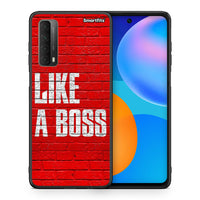 Thumbnail for Θήκη Huawei P Smart 2021 Like A Boss από τη Smartfits με σχέδιο στο πίσω μέρος και μαύρο περίβλημα | Huawei P Smart 2021 Like A Boss case with colorful back and black bezels