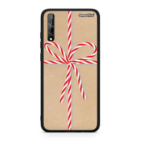 Thumbnail for Huawei P Smart S Christmas Gift θήκη από τη Smartfits με σχέδιο στο πίσω μέρος και μαύρο περίβλημα | Smartphone case with colorful back and black bezels by Smartfits