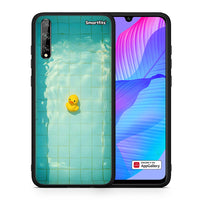 Thumbnail for Θήκη Huawei P Smart S Yellow Duck από τη Smartfits με σχέδιο στο πίσω μέρος και μαύρο περίβλημα | Huawei P Smart S Yellow Duck case with colorful back and black bezels