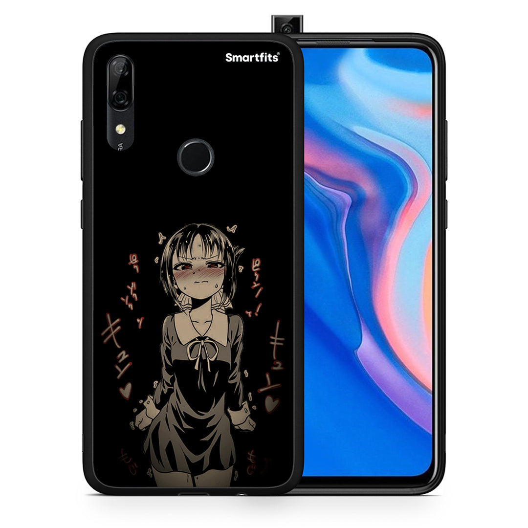 Θήκη Huawei P Smart Z Anime Girl από τη Smartfits με σχέδιο στο πίσω μέρος και μαύρο περίβλημα | Huawei P Smart Z Anime Girl case with colorful back and black bezels