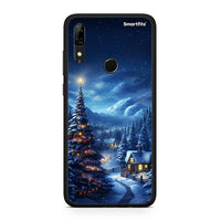 Thumbnail for Huawei P Smart Z Christmas Scenery θήκη από τη Smartfits με σχέδιο στο πίσω μέρος και μαύρο περίβλημα | Smartphone case with colorful back and black bezels by Smartfits