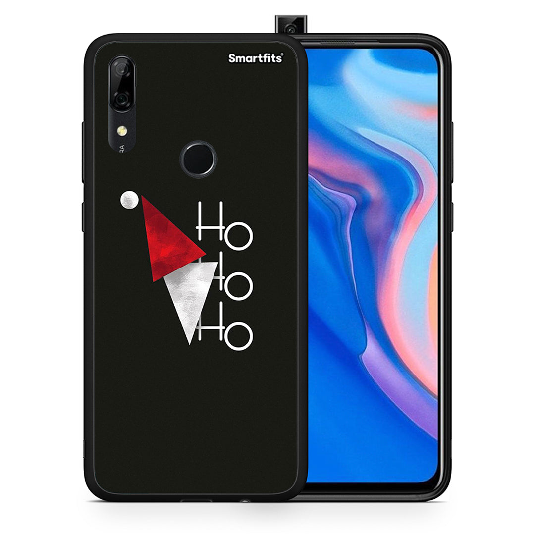 Θήκη Huawei P Smart Z Minimal Christmas από τη Smartfits με σχέδιο στο πίσω μέρος και μαύρο περίβλημα | Huawei P Smart Z Minimal Christmas case with colorful back and black bezels