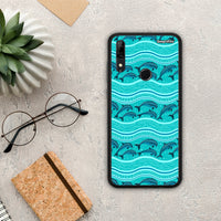 Thumbnail for Swimming Dolphins - Huawei P Smart Z case