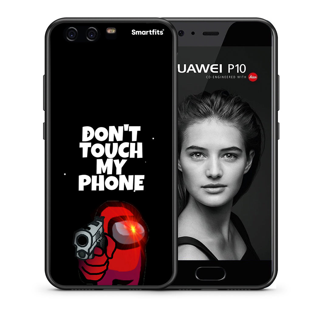 Θήκη Huawei P10 My Phone από τη Smartfits με σχέδιο στο πίσω μέρος και μαύρο περίβλημα | Huawei P10 My Phone case with colorful back and black bezels