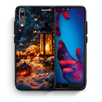 Thumbnail for Θήκη Huawei P20 Christmas Ornaments από τη Smartfits με σχέδιο στο πίσω μέρος και μαύρο περίβλημα | Huawei P20 Christmas Ornaments case with colorful back and black bezels