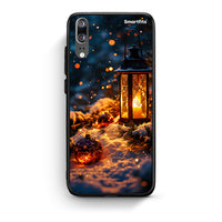 Thumbnail for Huawei P20 Christmas Ornaments θήκη από τη Smartfits με σχέδιο στο πίσω μέρος και μαύρο περίβλημα | Smartphone case with colorful back and black bezels by Smartfits