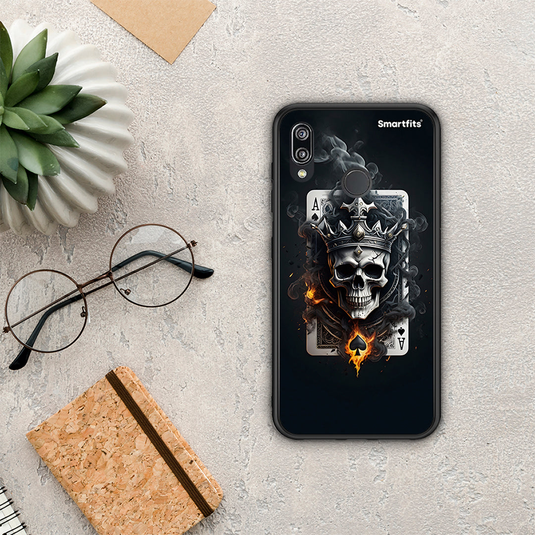 Skull King Ace - Huawei P20 Lite θήκη