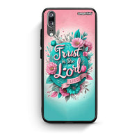 Thumbnail for Huawei P20 Lord Trust θήκη από τη Smartfits με σχέδιο στο πίσω μέρος και μαύρο περίβλημα | Smartphone case with colorful back and black bezels by Smartfits