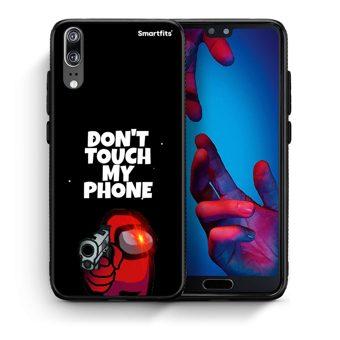 Θήκη Huawei P20 My Phone από τη Smartfits με σχέδιο στο πίσω μέρος και μαύρο περίβλημα | Huawei P20 My Phone case with colorful back and black bezels