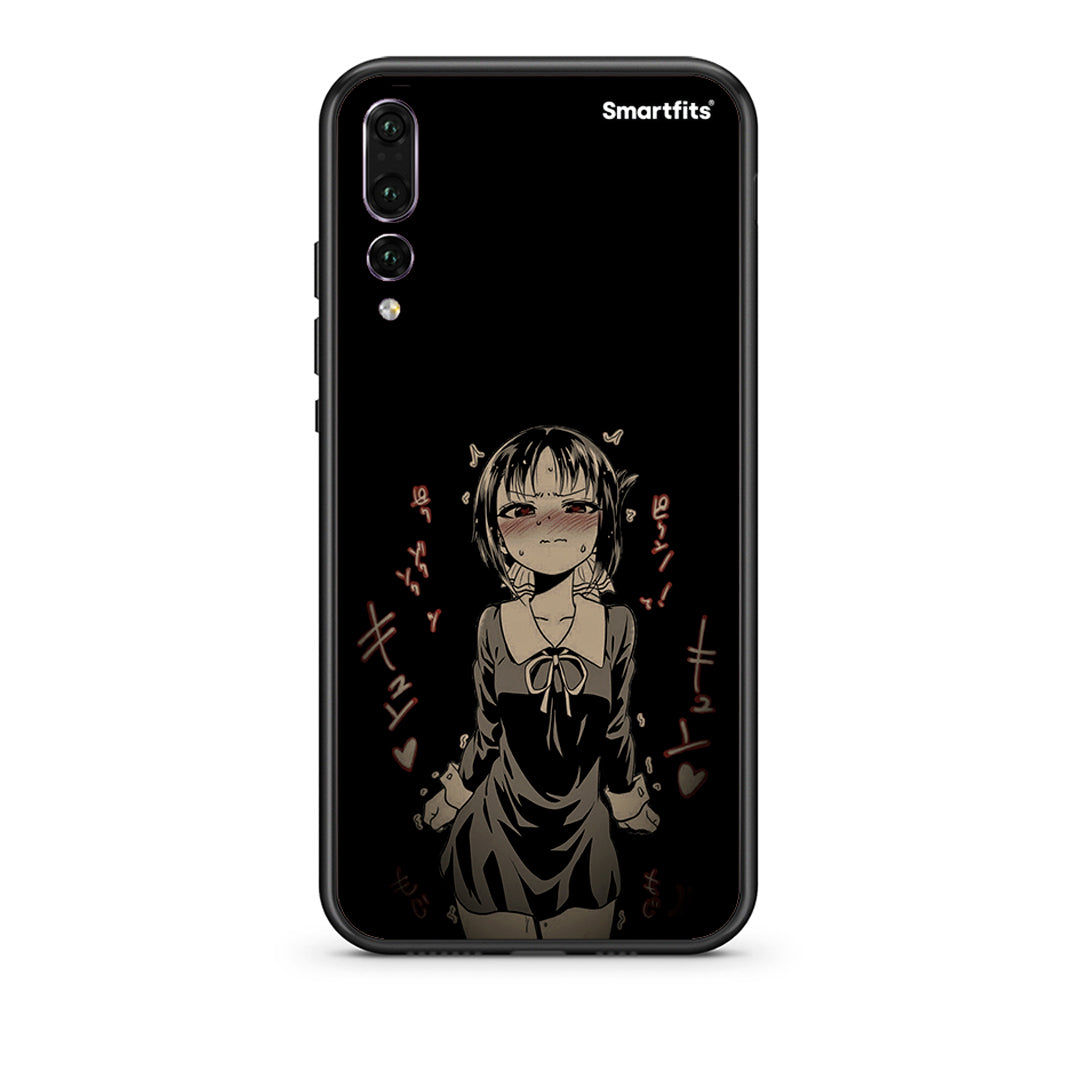 huawei p20 pro Anime Girl θήκη από τη Smartfits με σχέδιο στο πίσω μέρος και μαύρο περίβλημα | Smartphone case with colorful back and black bezels by Smartfits