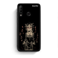 Thumbnail for Huawei P30 Lite Anime Girl θήκη από τη Smartfits με σχέδιο στο πίσω μέρος και μαύρο περίβλημα | Smartphone case with colorful back and black bezels by Smartfits