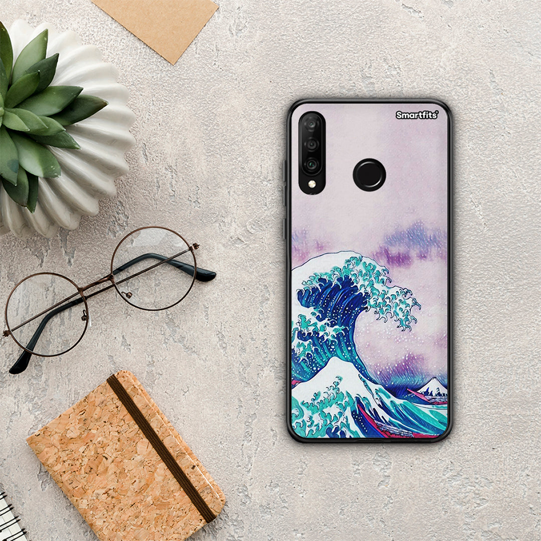 Blue Waves - Huawei P30 Lite case