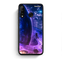 Thumbnail for Huawei P30 Lite Lost Astronaut θήκη από τη Smartfits με σχέδιο στο πίσω μέρος και μαύρο περίβλημα | Smartphone case with colorful back and black bezels by Smartfits