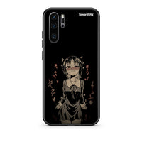 Thumbnail for Huawei P30 Pro Anime Girl θήκη από τη Smartfits με σχέδιο στο πίσω μέρος και μαύρο περίβλημα | Smartphone case with colorful back and black bezels by Smartfits