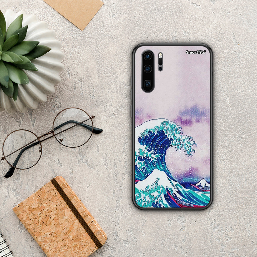 Blue Waves - Huawei P30 Pro case