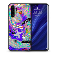 Thumbnail for Θήκη Huawei P30 Pro Game Over από τη Smartfits με σχέδιο στο πίσω μέρος και μαύρο περίβλημα | Huawei P30 Pro Game Over case with colorful back and black bezels