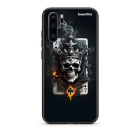 Thumbnail for Huawei P30 Pro Skull King Ace θήκη από τη Smartfits με σχέδιο στο πίσω μέρος και μαύρο περίβλημα | Smartphone case with colorful back and black bezels by Smartfits