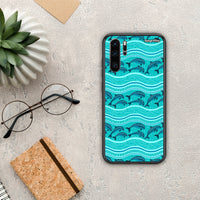 Thumbnail for Swimming Dolphins - Huawei P30 Pro θήκη