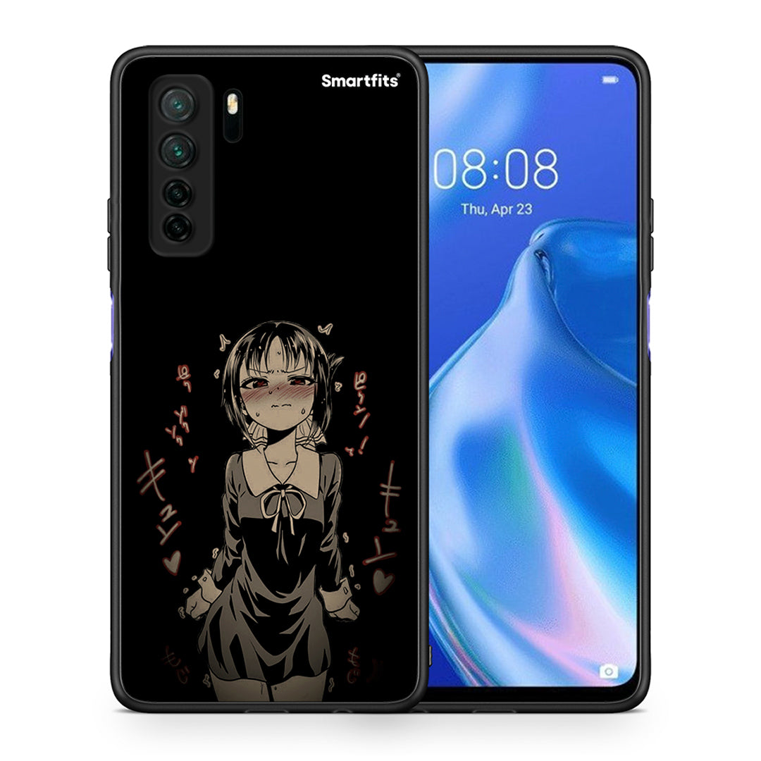 Θήκη Huawei P40 Lite 5G Anime Girl από τη Smartfits με σχέδιο στο πίσω μέρος και μαύρο περίβλημα | Huawei P40 Lite 5G Anime Girl Case with Colorful Back and Black Bezels