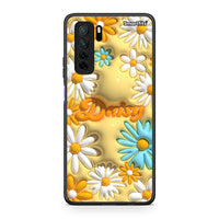 Thumbnail for Θήκη Huawei P40 Lite 5G Bubble Daisies από τη Smartfits με σχέδιο στο πίσω μέρος και μαύρο περίβλημα | Huawei P40 Lite 5G Bubble Daisies Case with Colorful Back and Black Bezels