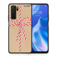 Thumbnail for Θήκη Huawei P40 Lite 5G Christmas Gift από τη Smartfits με σχέδιο στο πίσω μέρος και μαύρο περίβλημα | Huawei P40 Lite 5G Christmas Gift Case with Colorful Back and Black Bezels