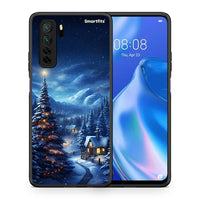 Thumbnail for Θήκη Huawei P40 Lite 5G Christmas Scenery από τη Smartfits με σχέδιο στο πίσω μέρος και μαύρο περίβλημα | Huawei P40 Lite 5G Christmas Scenery Case with Colorful Back and Black Bezels