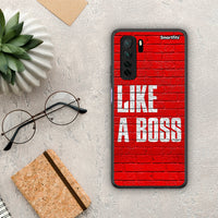 Thumbnail for Θήκη Huawei P40 Lite 5G Like A Boss από τη Smartfits με σχέδιο στο πίσω μέρος και μαύρο περίβλημα | Huawei P40 Lite 5G Like A Boss Case with Colorful Back and Black Bezels