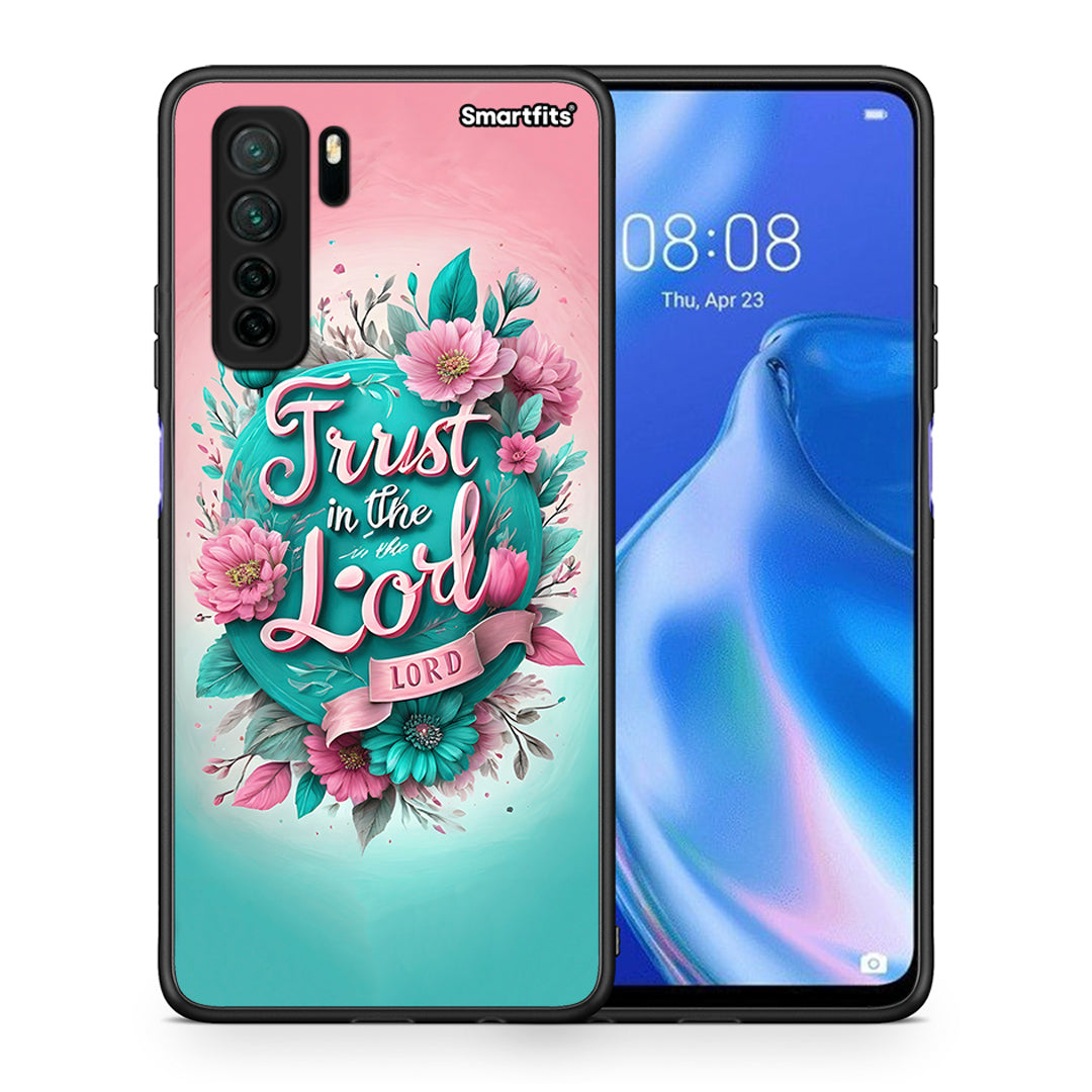 Θήκη Huawei P40 Lite 5G Lord Trust από τη Smartfits με σχέδιο στο πίσω μέρος και μαύρο περίβλημα | Huawei P40 Lite 5G Lord Trust Case with Colorful Back and Black Bezels