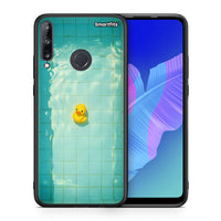 Thumbnail for Θήκη Huawei P40 Lite E Yellow Duck από τη Smartfits με σχέδιο στο πίσω μέρος και μαύρο περίβλημα | Huawei P40 Lite E Yellow Duck case with colorful back and black bezels