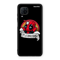 Thumbnail for Huawei P40 Lite Unicorn Deadpool θήκη από τη Smartfits με σχέδιο στο πίσω μέρος και μαύρο περίβλημα | Smartphone case with colorful back and black bezels by Smartfits