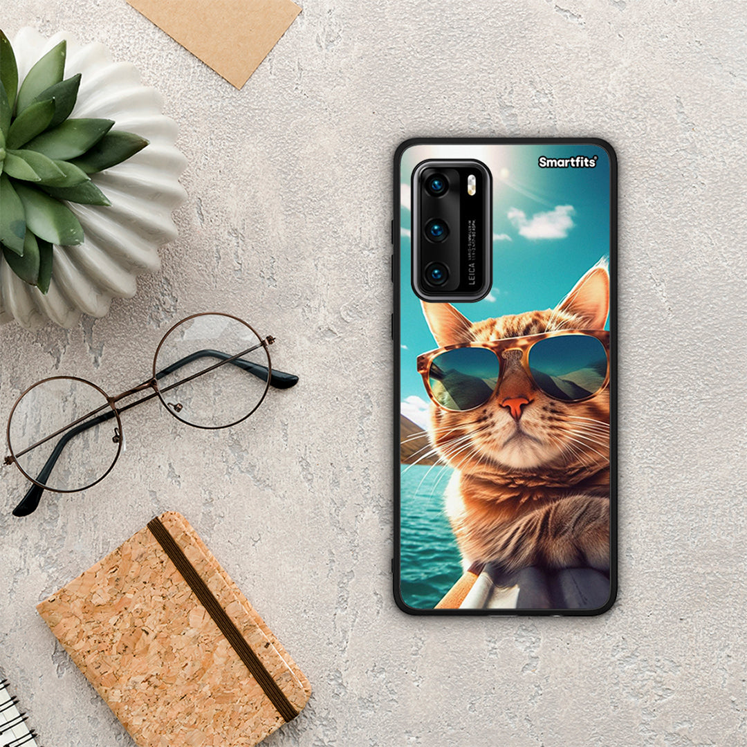 Summer Cat - Huawei P40 case