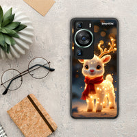 Thumbnail for Θήκη Huawei P60 Christmas Cutie από τη Smartfits με σχέδιο στο πίσω μέρος και μαύρο περίβλημα | Huawei P60 Christmas Cutie Case with Colorful Back and Black Bezels