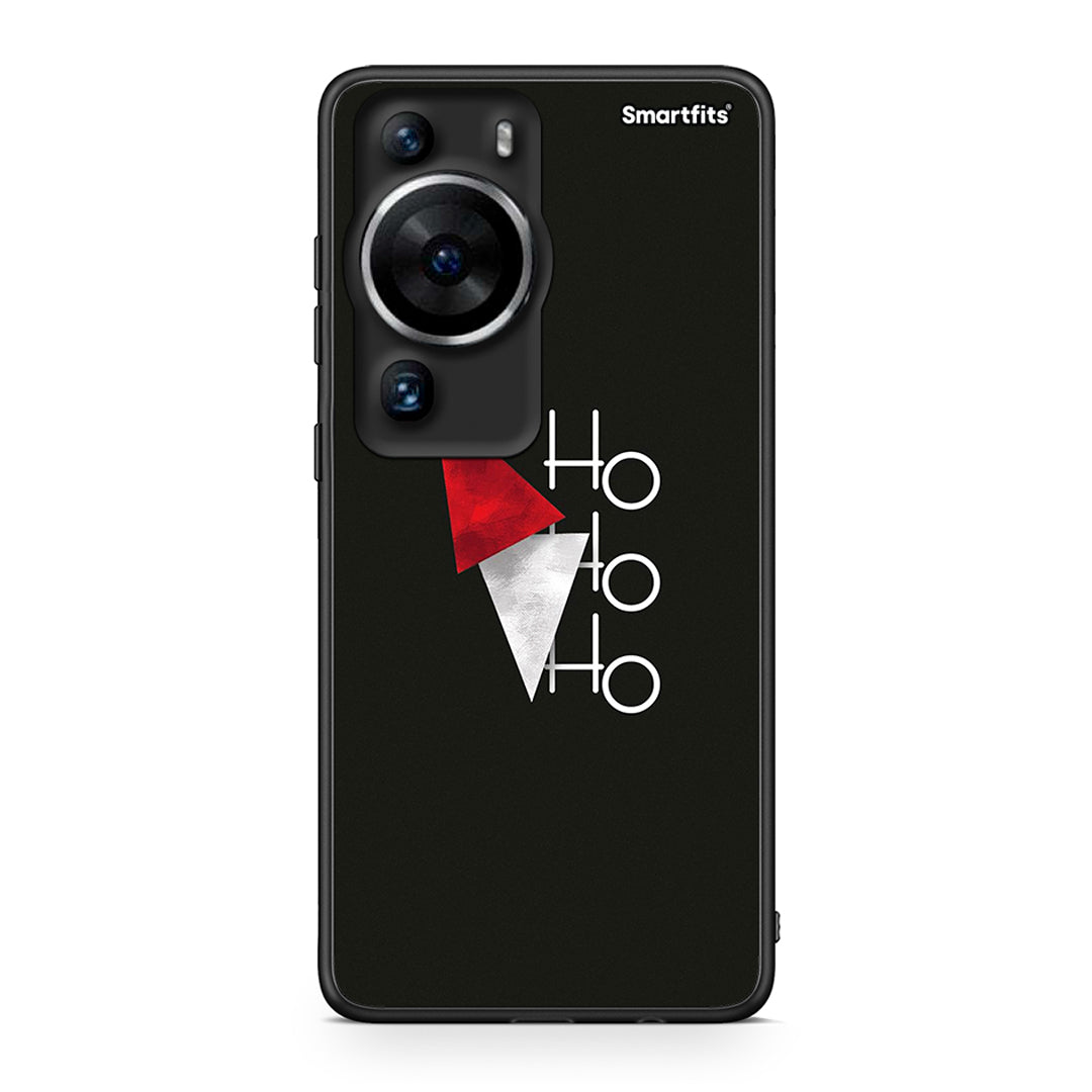 Θήκη Huawei P60 Pro Minimal Christmas από τη Smartfits με σχέδιο στο πίσω μέρος και μαύρο περίβλημα | Huawei P60 Pro Minimal Christmas Case with Colorful Back and Black Bezels