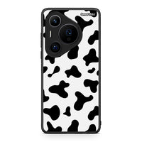 Thumbnail for Huawei Pura 70 Pro / 70 Pro+ Cow Print θήκη από τη Smartfits με σχέδιο στο πίσω μέρος και μαύρο περίβλημα | Smartphone case with colorful back and black bezels by Smartfits