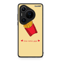 Thumbnail for Huawei Pura 70 Pro / 70 Pro+ Fries Before Guys Θήκη Αγίου Βαλεντίνου από τη Smartfits με σχέδιο στο πίσω μέρος και μαύρο περίβλημα | Smartphone case with colorful back and black bezels by Smartfits