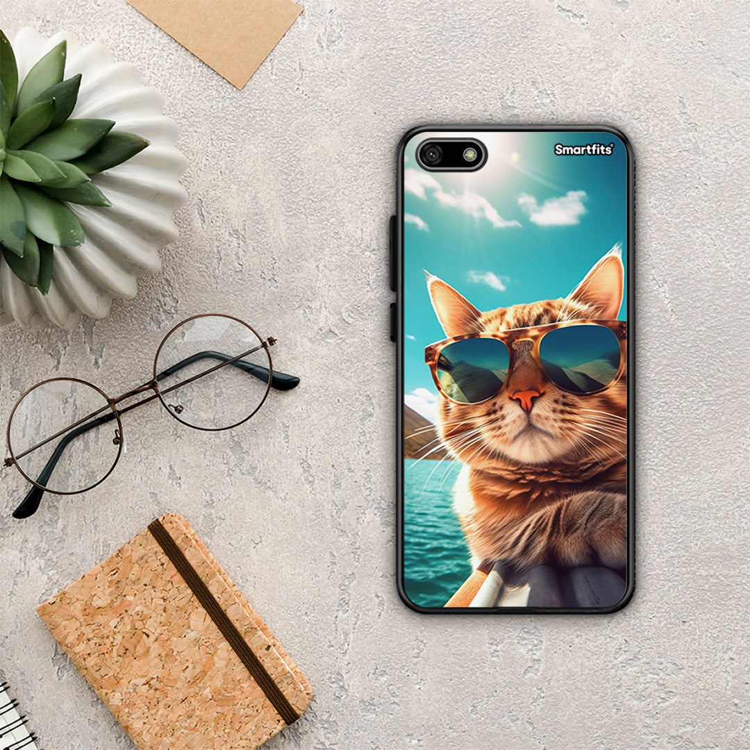 Summer Cat - Huawei Y5 2018 / Honor 7S case