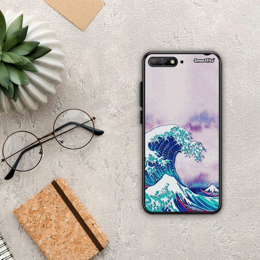 Blue Waves - Huawei Y6 2018 / Honor 7A case