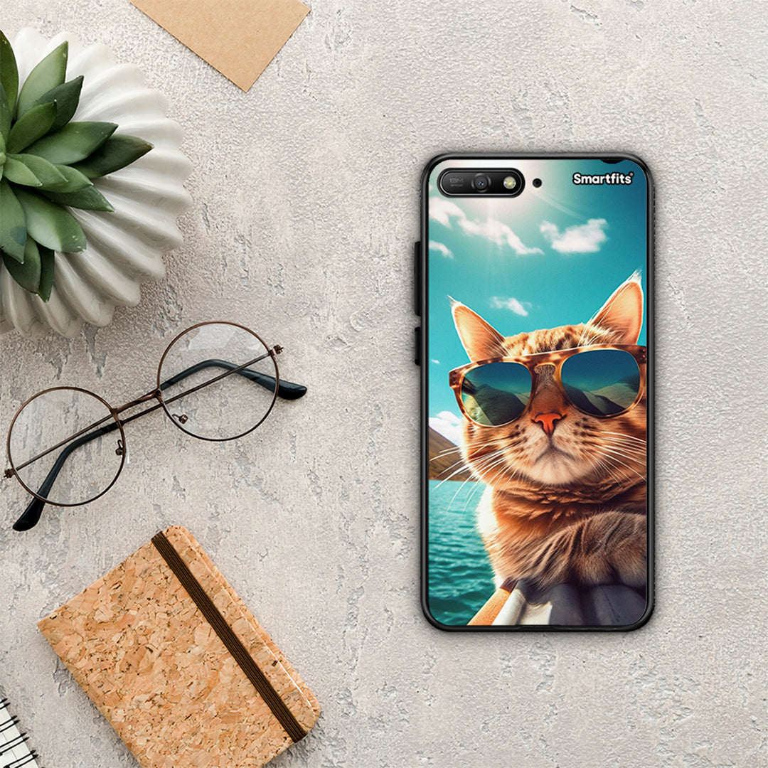 Summer Cat - Huawei Y6 2018 / Honor 7A case