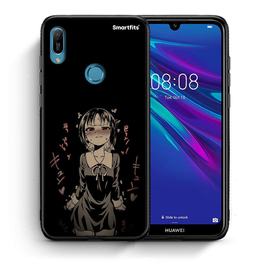 Θήκη Huawei Y6 2019 Anime Girl από τη Smartfits με σχέδιο στο πίσω μέρος και μαύρο περίβλημα | Huawei Y6 2019 Anime Girl case with colorful back and black bezels