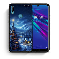 Thumbnail for Θήκη Huawei Y6 2019 Christmas Scenery από τη Smartfits με σχέδιο στο πίσω μέρος και μαύρο περίβλημα | Huawei Y6 2019 Christmas Scenery case with colorful back and black bezels