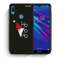 Thumbnail for Θήκη Huawei Y6 2019 Minimal Christmas από τη Smartfits με σχέδιο στο πίσω μέρος και μαύρο περίβλημα | Huawei Y6 2019 Minimal Christmas case with colorful back and black bezels