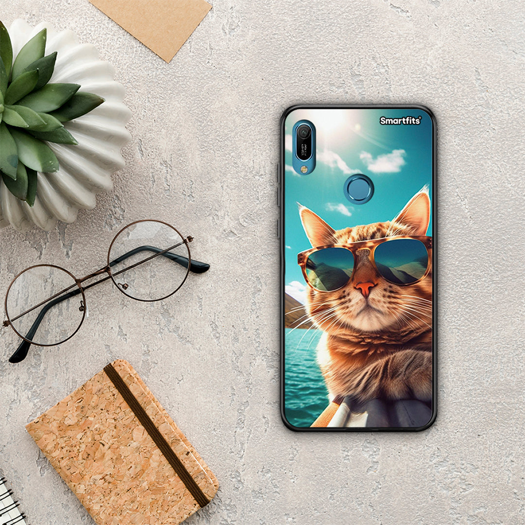 Summer Cat - Huawei Y6 2019 case