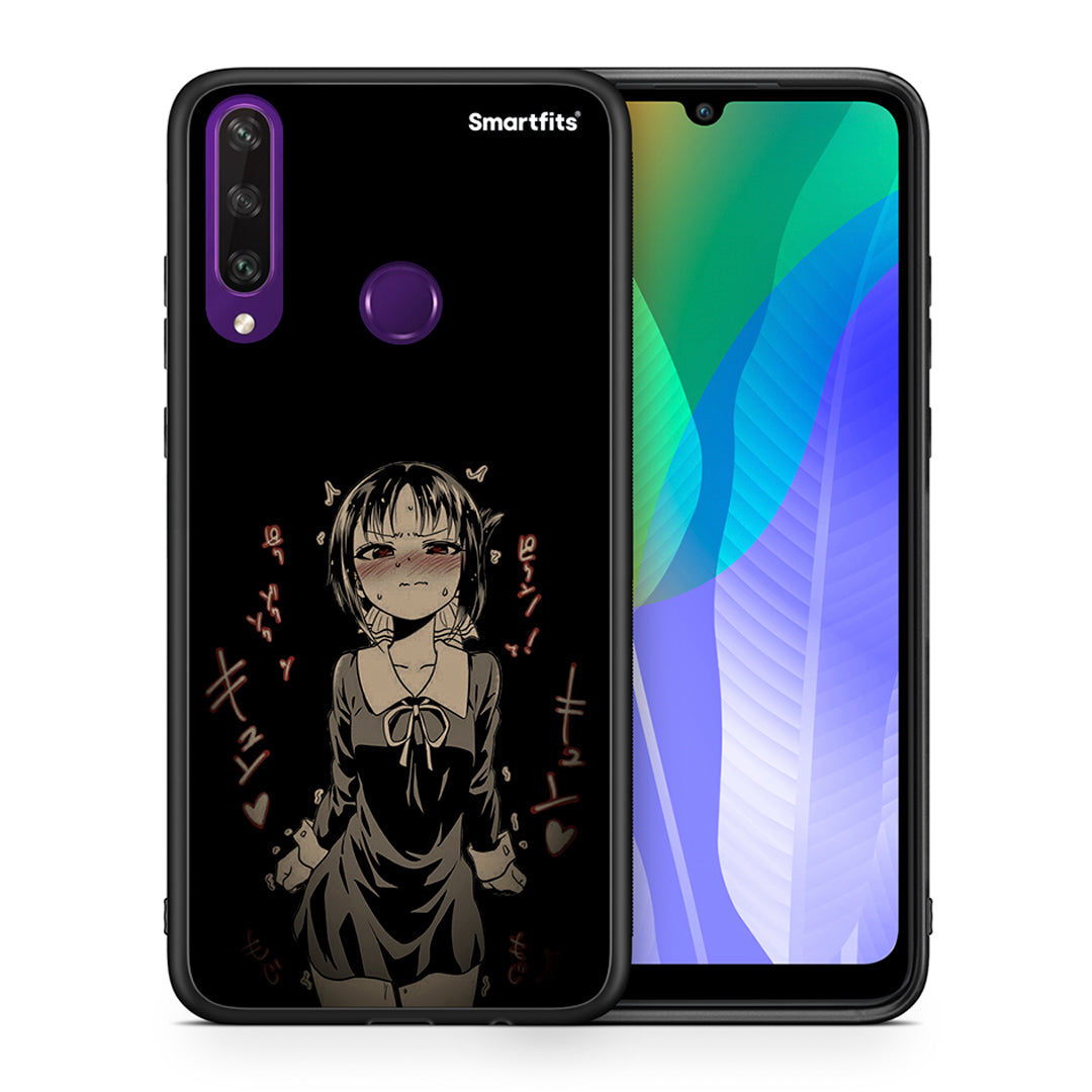 Θήκη Huawei Y6p Anime Girl από τη Smartfits με σχέδιο στο πίσω μέρος και μαύρο περίβλημα | Huawei Y6p Anime Girl case with colorful back and black bezels