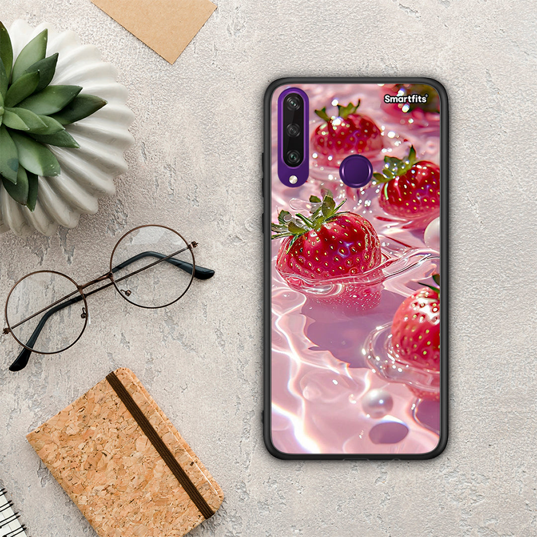 Juicy Strawberries - Huawei Y6p case