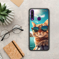 Thumbnail for Summer Cat - Huawei Y6P case