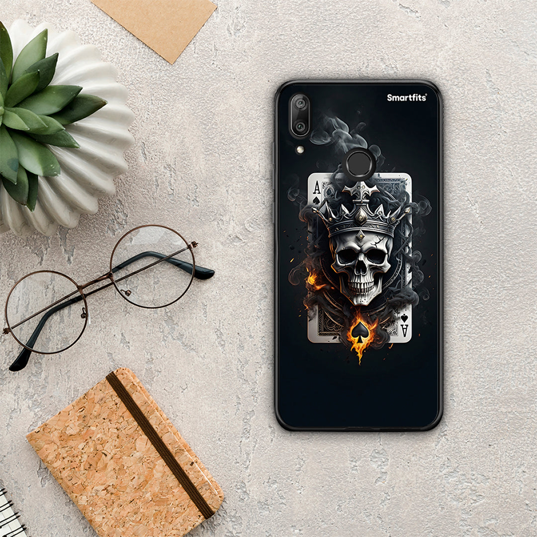 Skull King Ace - Huawei Y7 2019 / Y7 Prime 2019 θήκη