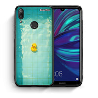 Thumbnail for Θήκη Huawei Y7 2019 Yellow Duck από τη Smartfits με σχέδιο στο πίσω μέρος και μαύρο περίβλημα | Huawei Y7 2019 Yellow Duck case with colorful back and black bezels
