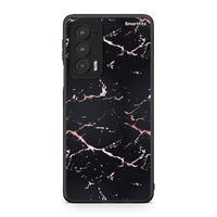 Thumbnail for 4 - Motorola Edge 20 5G Black Rosegold Marble case, cover, bumper